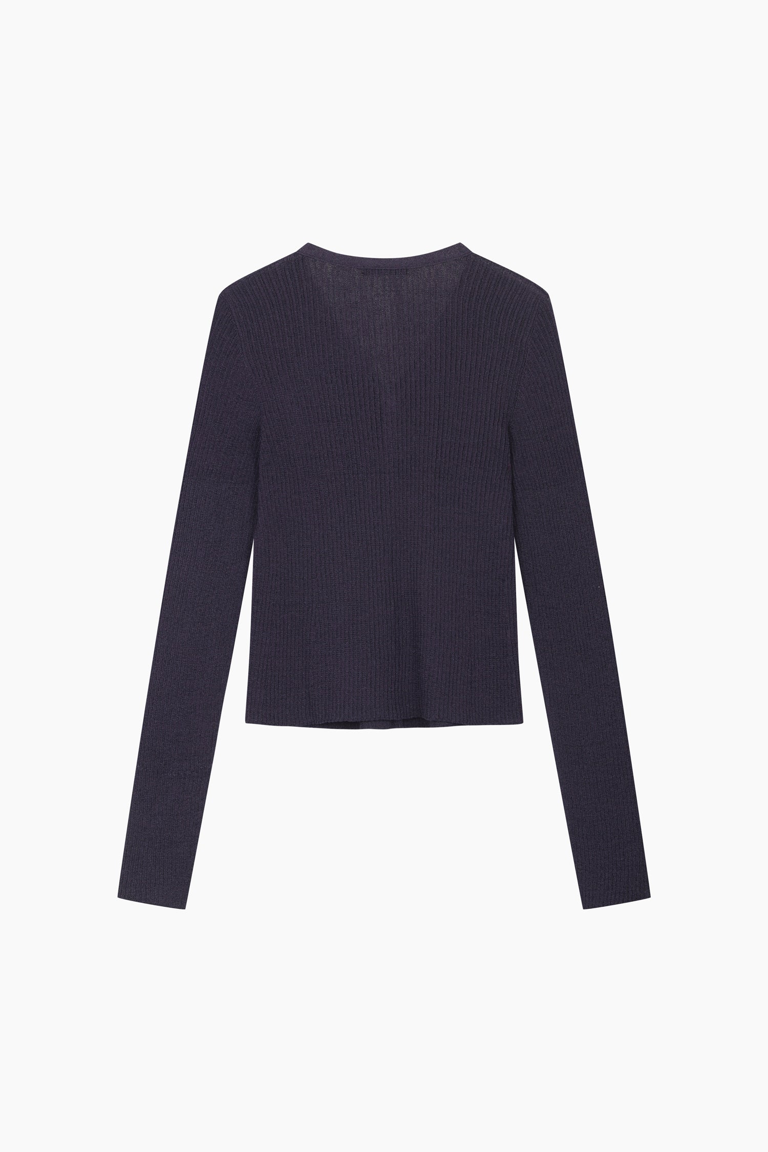 Cardigan blu con bottoni a perla da donna blu scuro 2 | Sisley Outlet