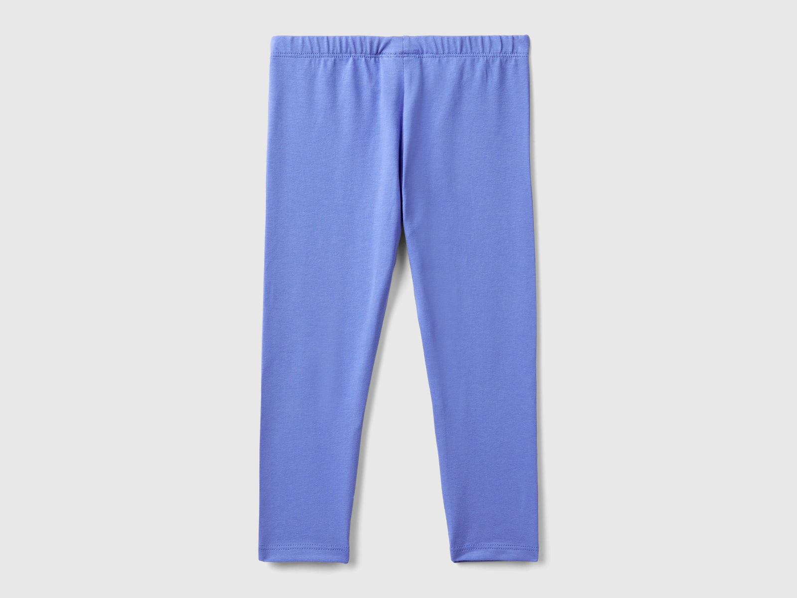 Leggings in cotone stretch da bimba pervinca 2 | Benetton Outlet