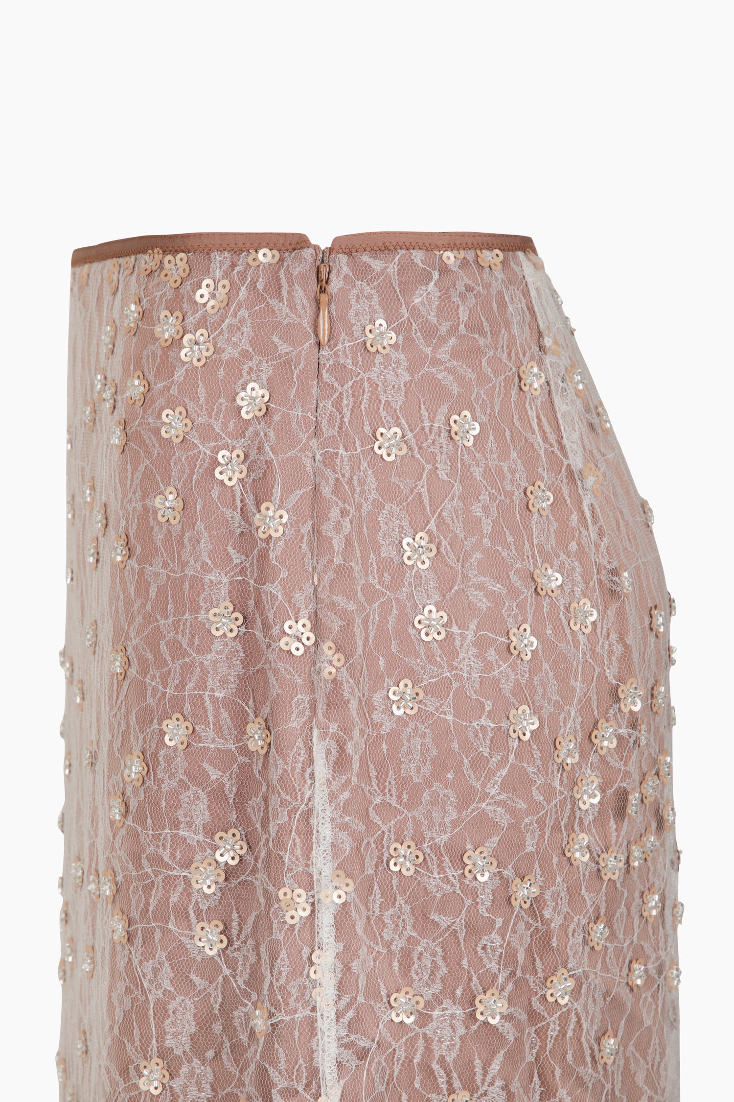 Gonna in pizzo con paillettes da donna fard 3 | Sisley Outlet