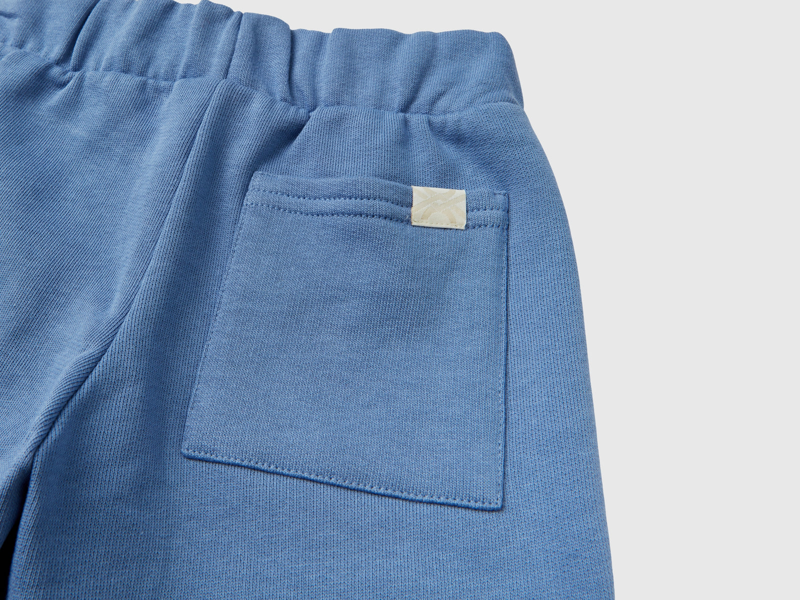 Tuta in felpa con logo da bimbo azzurro 3 | Benetton Outlet