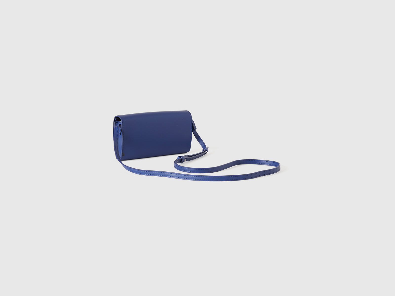 Borsetta in tessuto spalmato da bambina blu 2 | Benetton Outlet