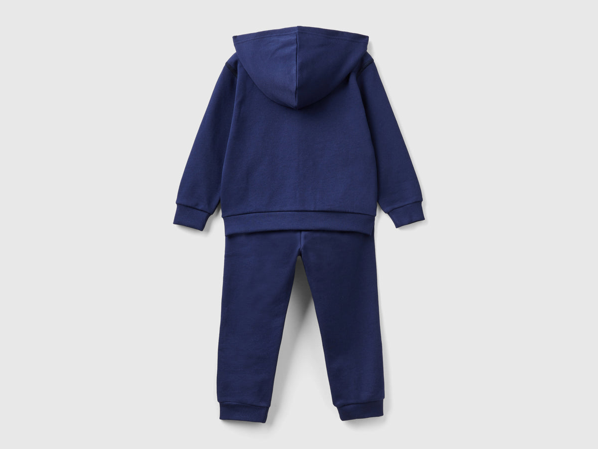 Tuta in felpa 100% cotone