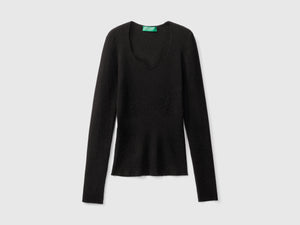 Maglia con scollo a cuore