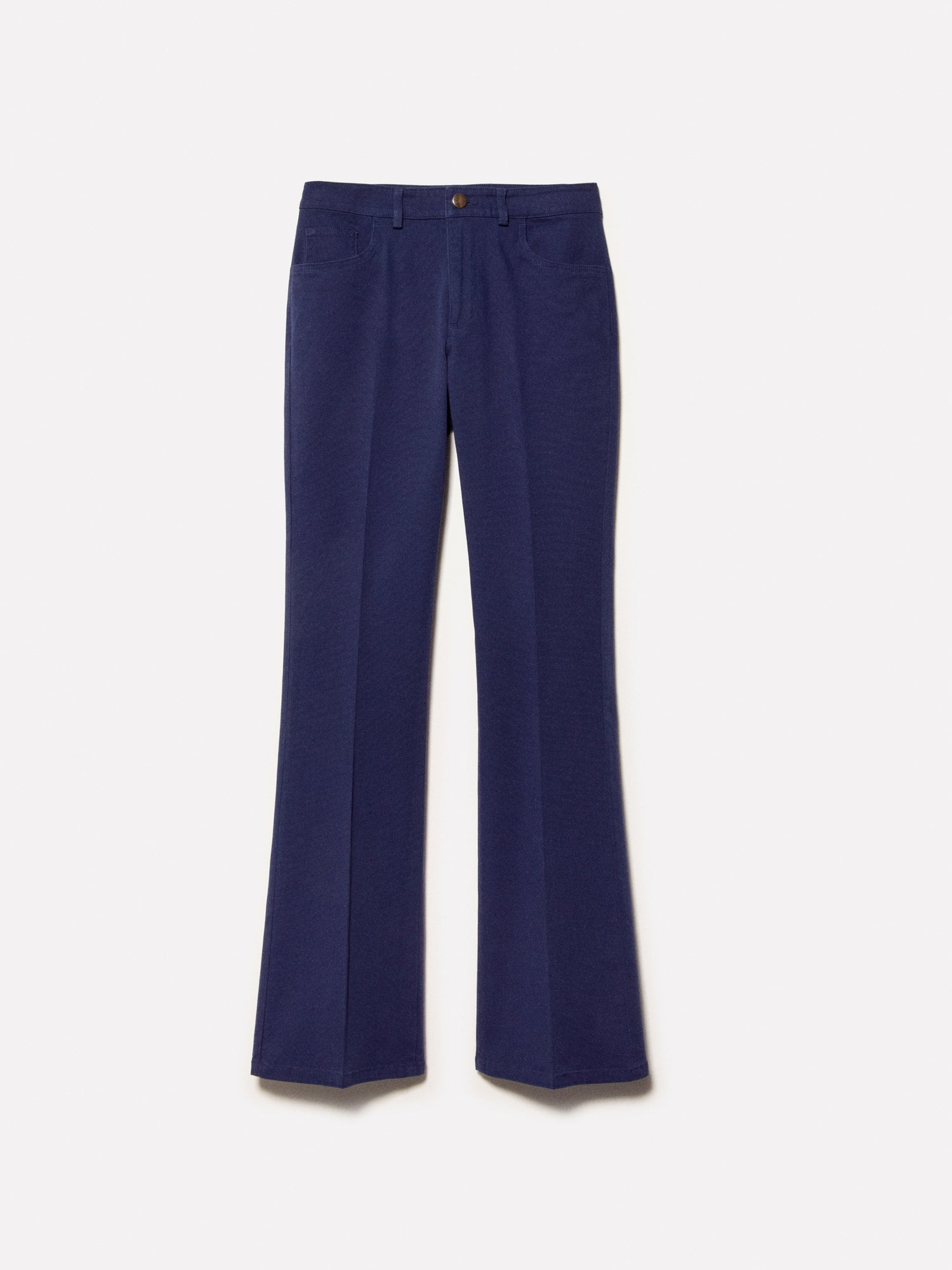 Pantaloni flare fit da donna blu scuro | Sisley Outlet