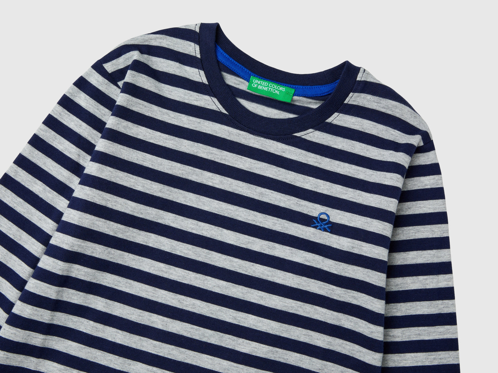 T-shirt a righe 100% cotone da bimbo multi-color 3 | Benetton Outlet