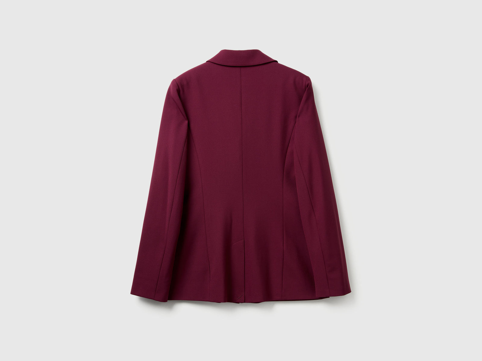 Blazer slim fit da donna bordeaux 2 | Benetton Outlet
