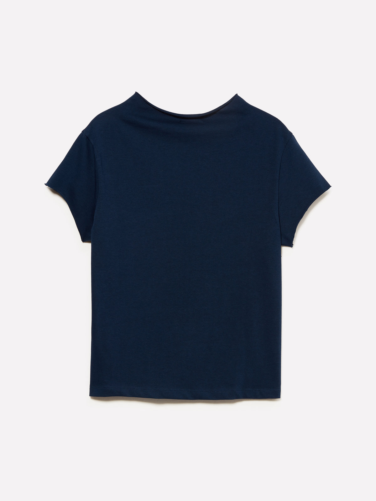 T-shirt con collo halter