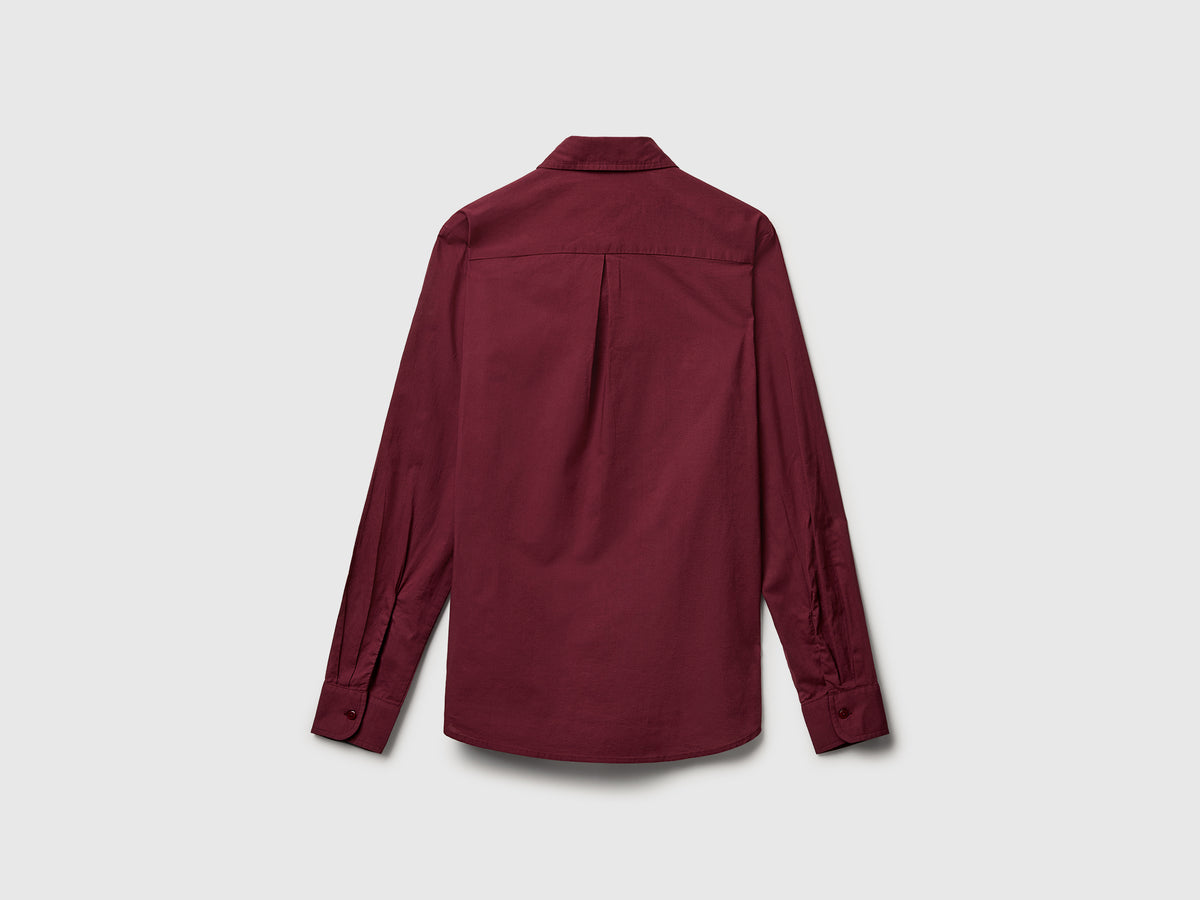 Camicia regular fit in cotone leggero