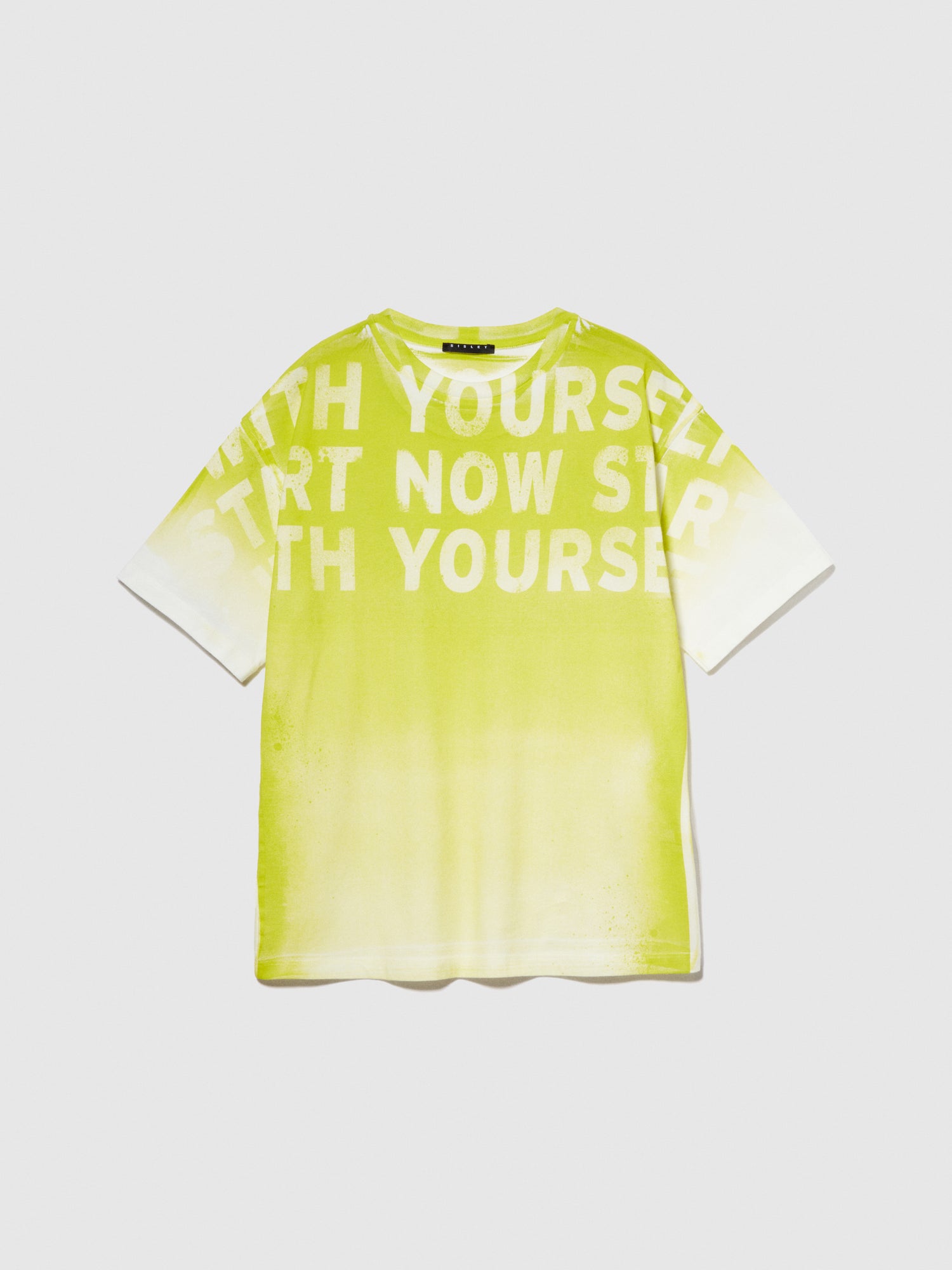T-shirt effetto sfumato da bambino bianco panna | Sisley young Outlet