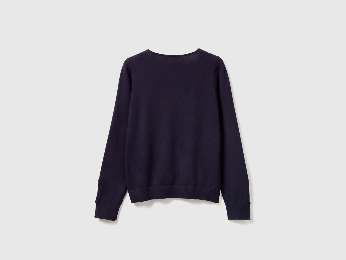 Maglia con scollo quadrato