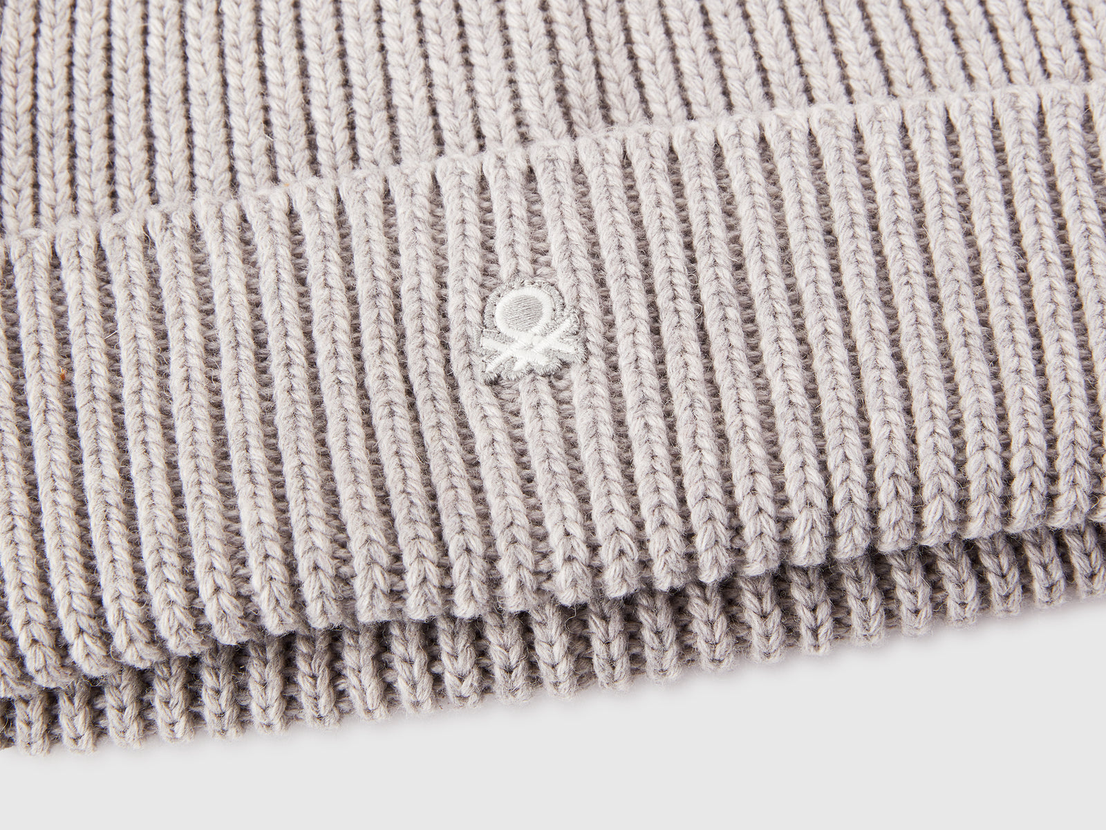 Cappello in misto lana da uomo grigio chiaro 3 | Benetton Outlet
