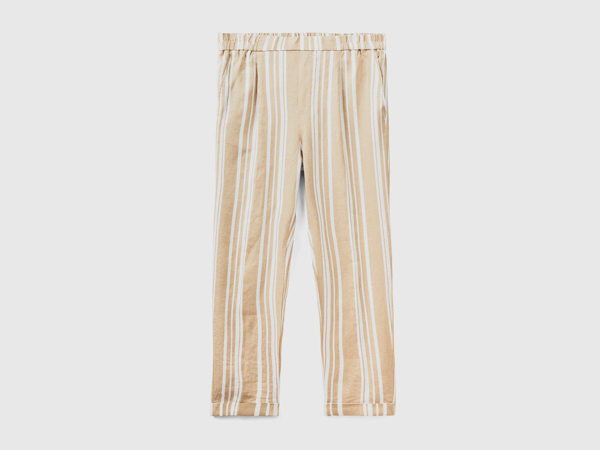 Pantaloni lunghi con stampa fantasia