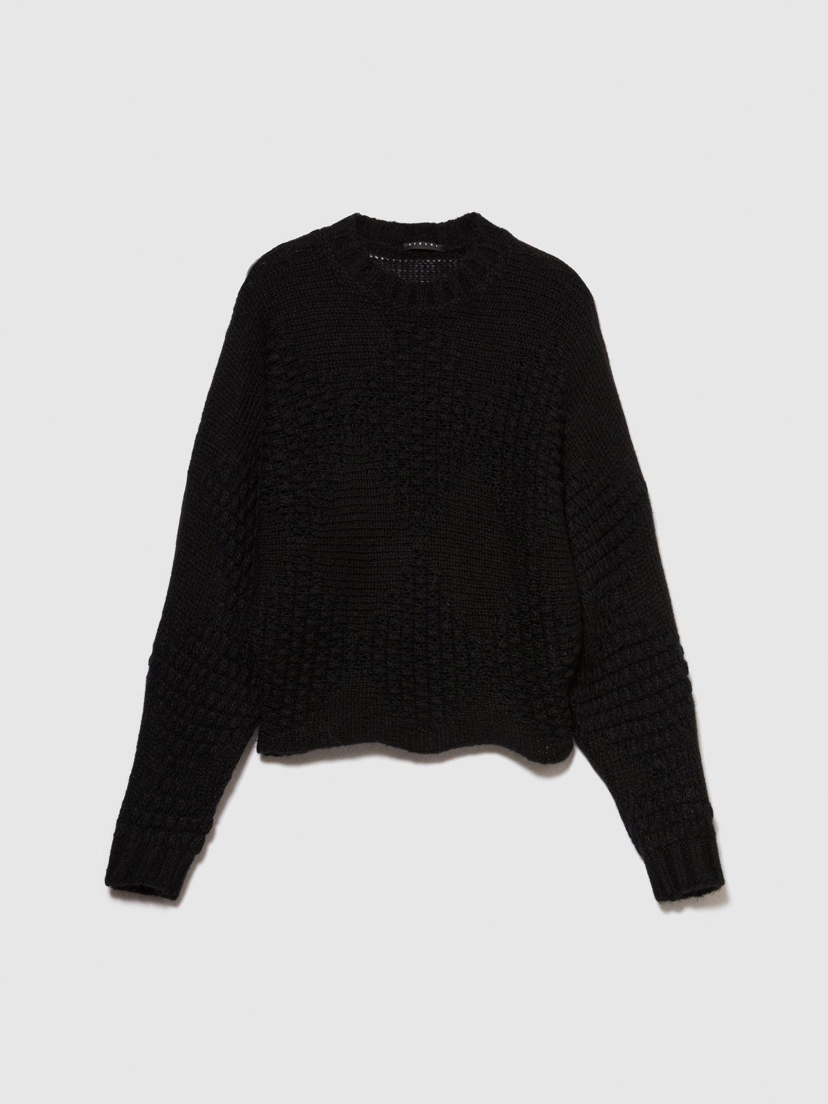 Maglia lavorata con rombi