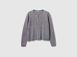 Cardigan in pura lana Merino