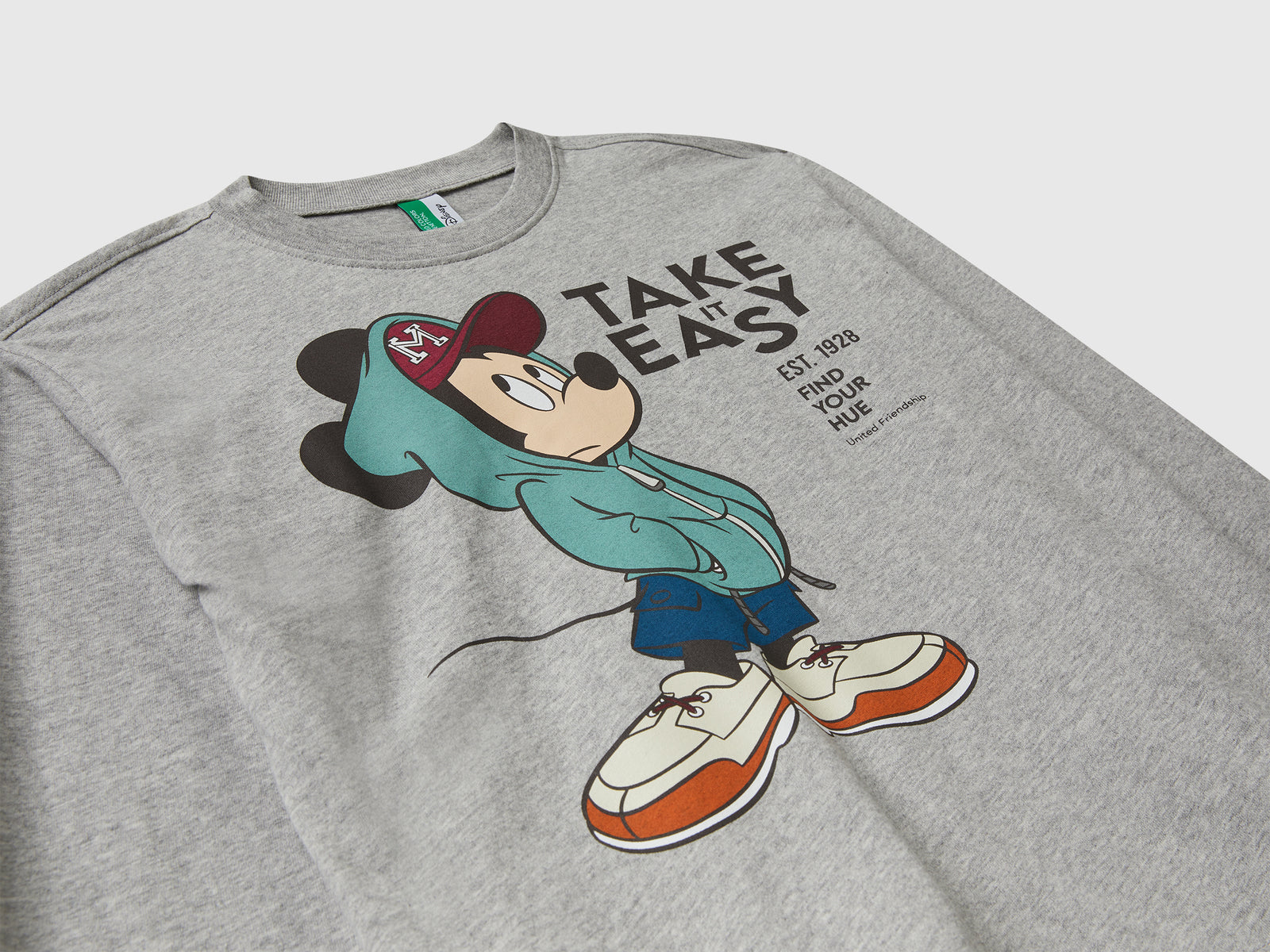 Pigiama Mickey Mouse ©Disney da bambino grigio chiaro 3 | Benetton Outlet