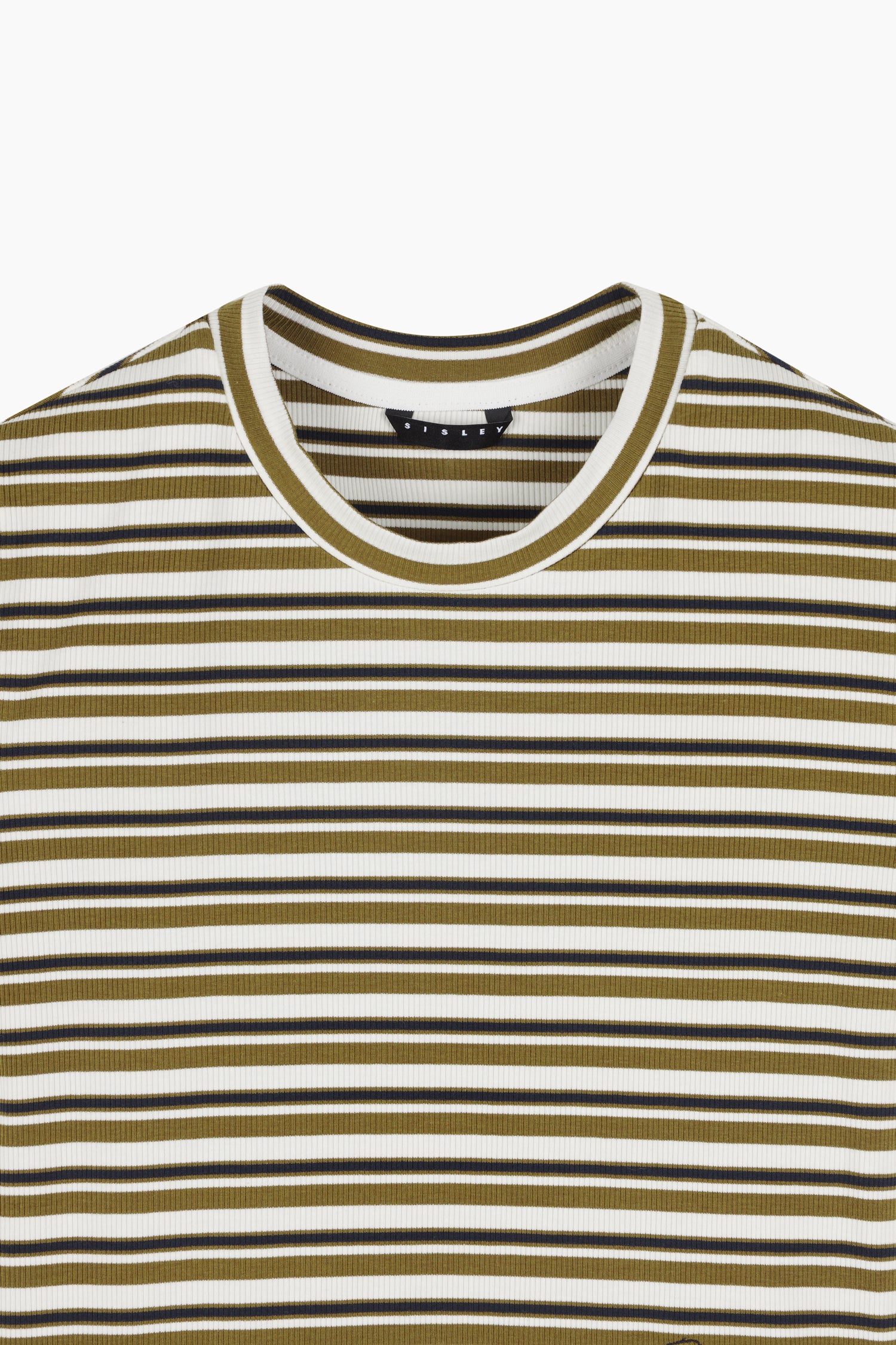 T-shirt a righe da donna beige 3 | Sisley Outlet
