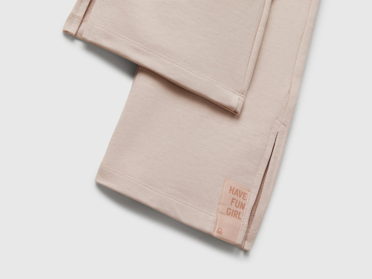 Pantaloni ampi in felpa