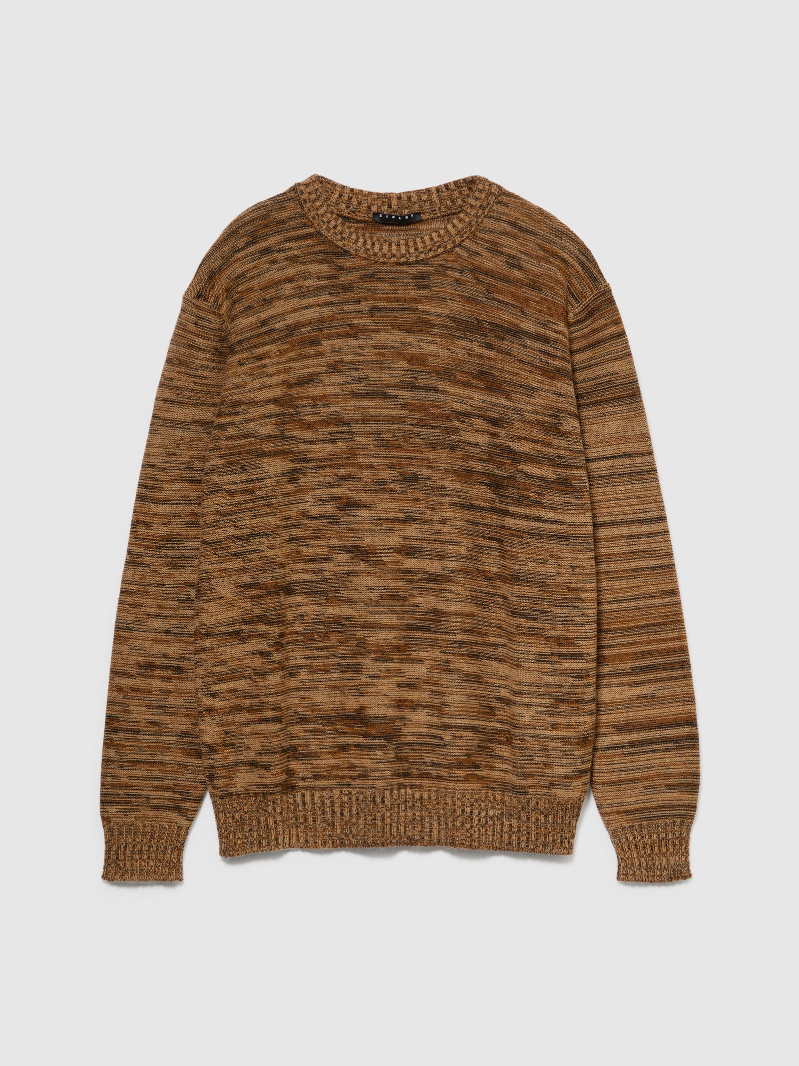 Maglia effetto sfumato da uomo marrone | Sisley Outlet