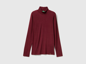 Maglia lupetto in misto Modal e cashmere