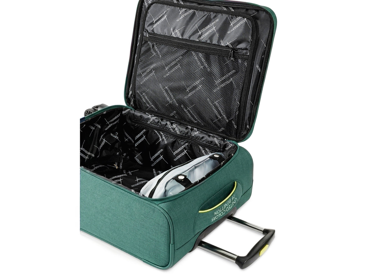 Trolley medio semirigido da  verde 2 | Ucb Outlet