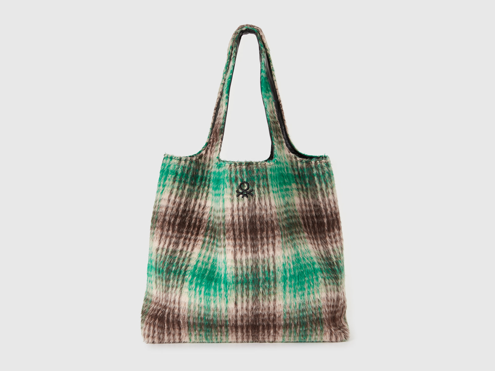 Shopping bag reversibile da donna verde | Benetton Outlet