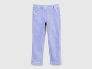 Pantaloni in ciniglia a costine