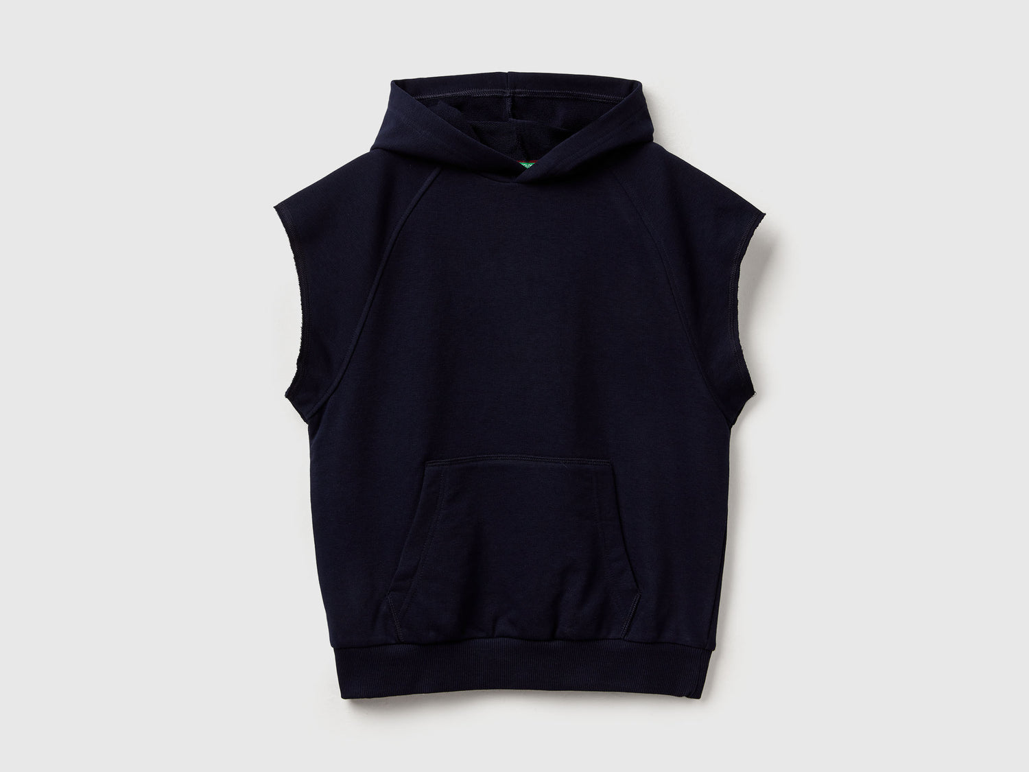 Gilet in felpa da bambino blu scuro | Benetton Outlet