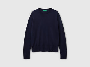 Maglia manica lunga in misto seta