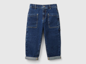 Jeans in misto cotone riciclato