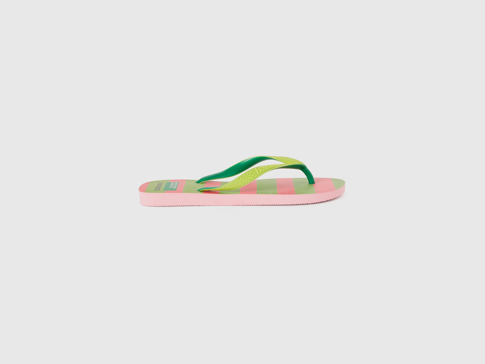 Infradito Havaianas a righe da uomo multi-color | Benetton Outlet