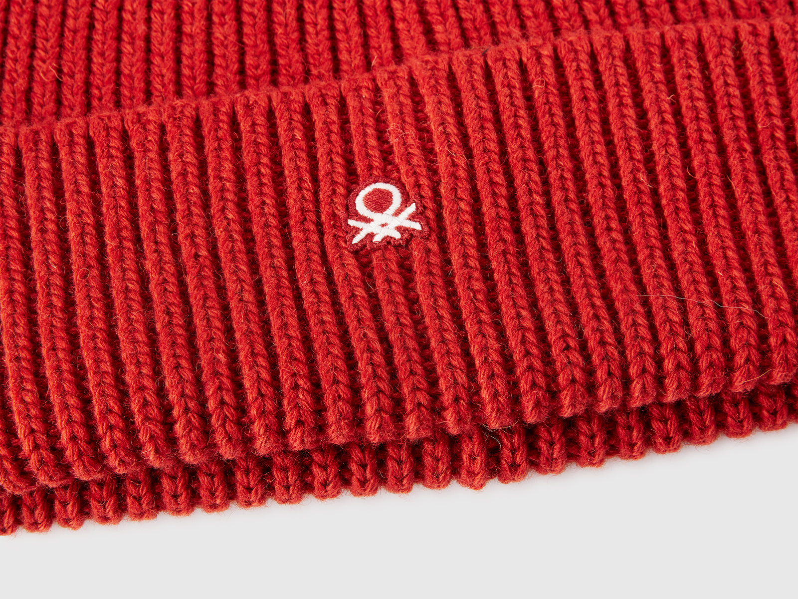 Cappello in misto lana da uomo rosso 3 | Benetton Outlet