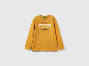 T-shirt manica lunga in cotone bio