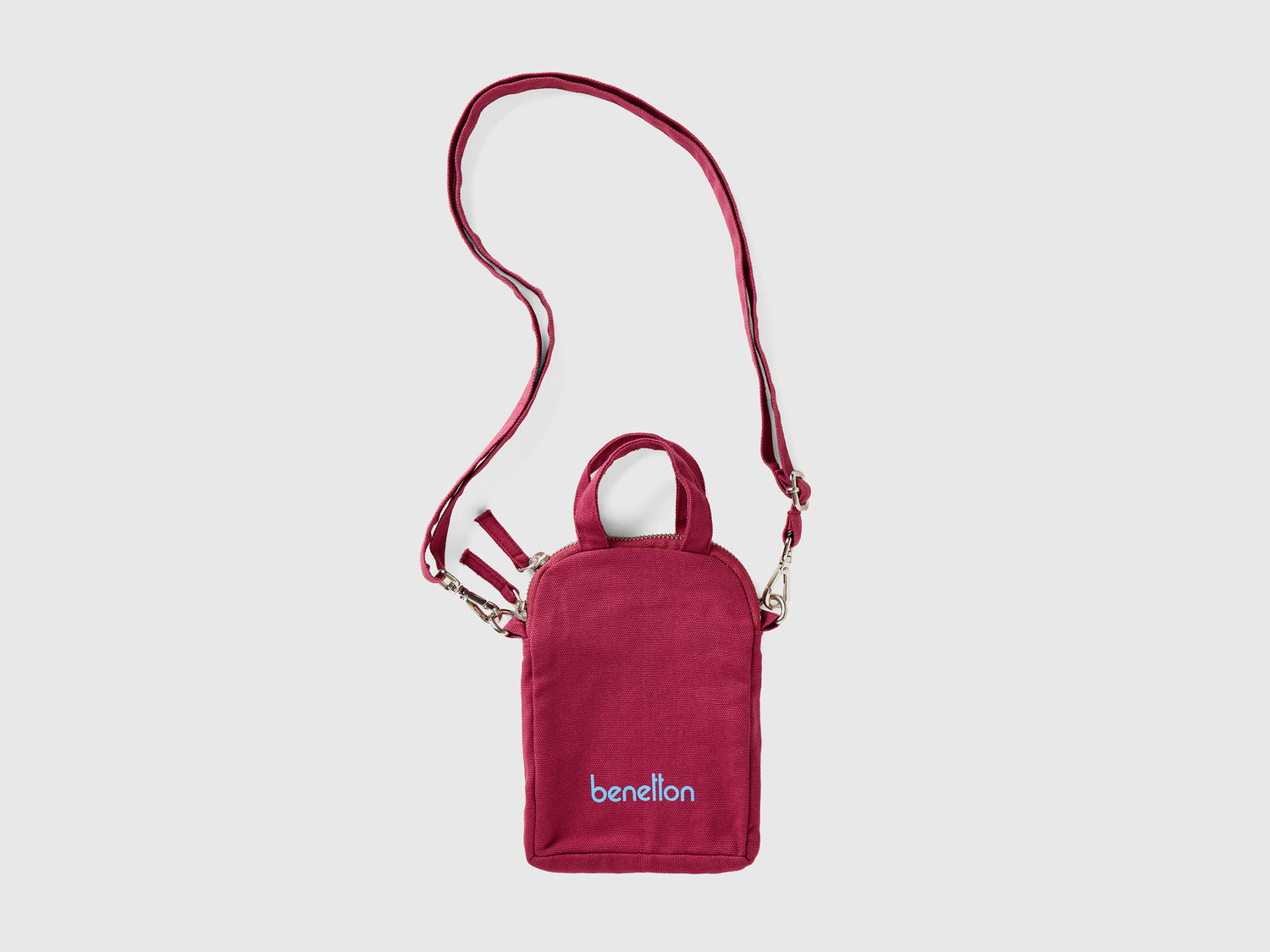 Portacellulare in puro cotone da uomo bordeaux | Multimarchio Outlet
