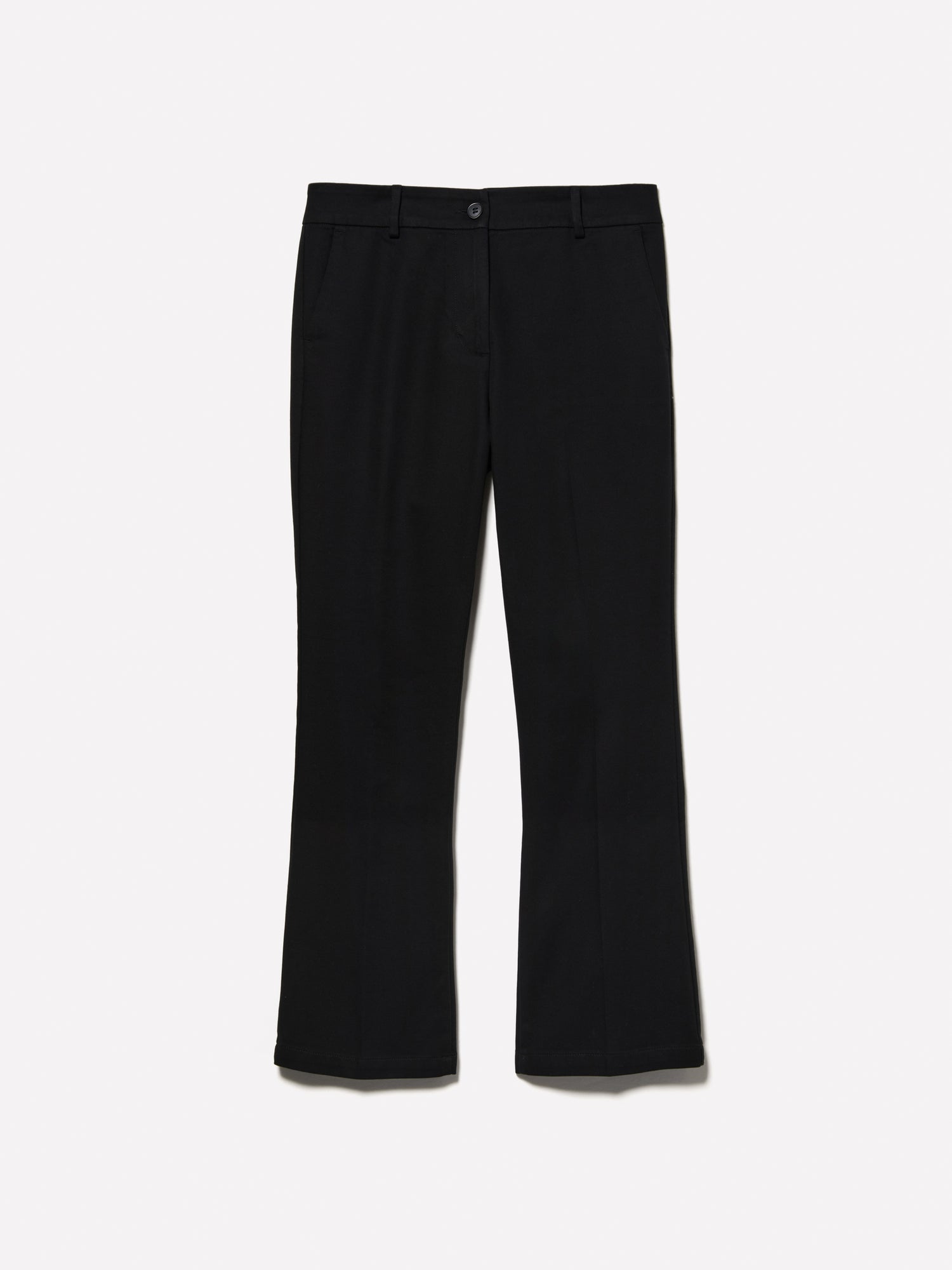 Pantaloni slim fit da donna nero | Sisley Outlet