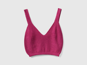 Top in misto cashmere
