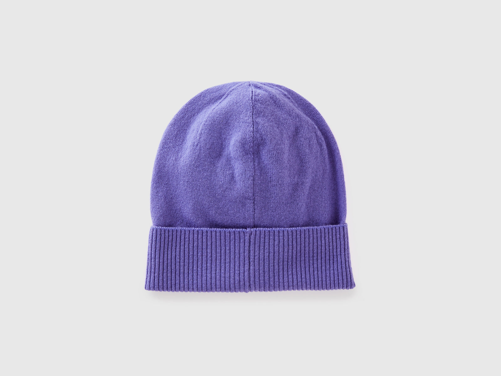 Cappello in pura lana Merino da donna viola 2 | Benetton Outlet