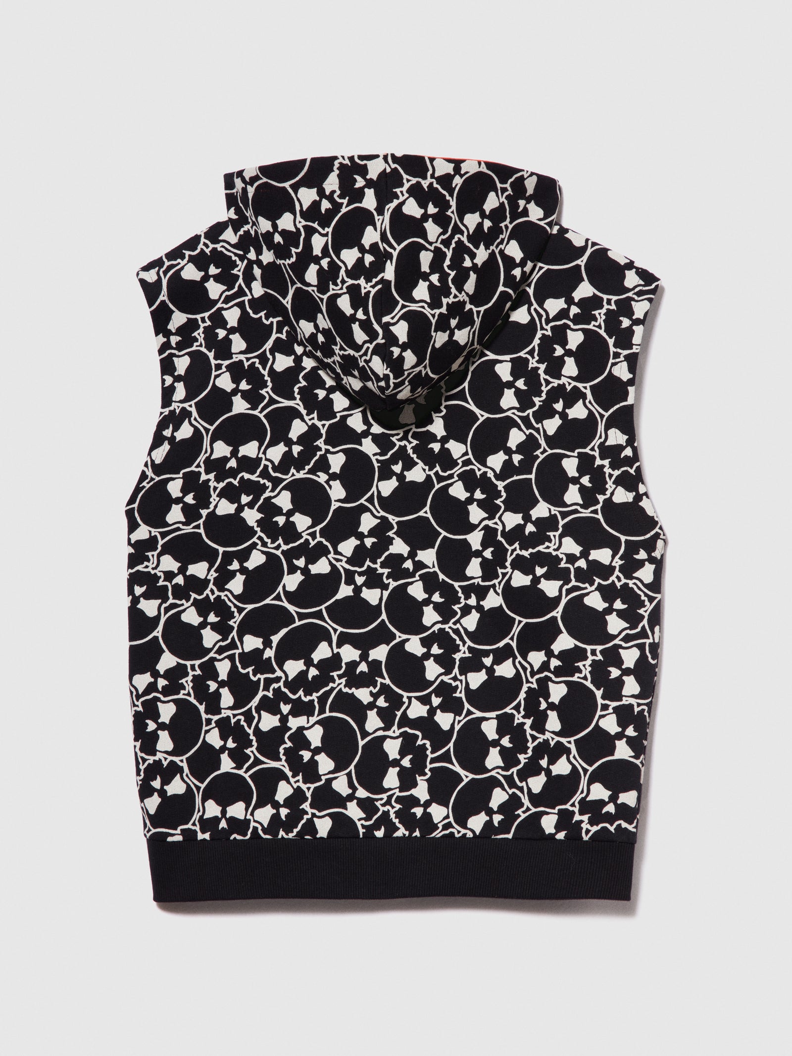 Felpa stampata senza maniche da bambino nero 2 | Sisley young Outlet