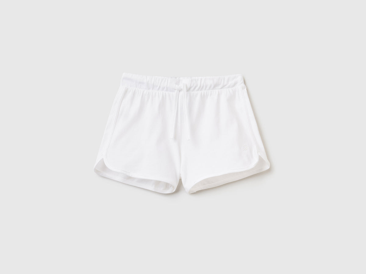 Shorts stile runner in cotone bio