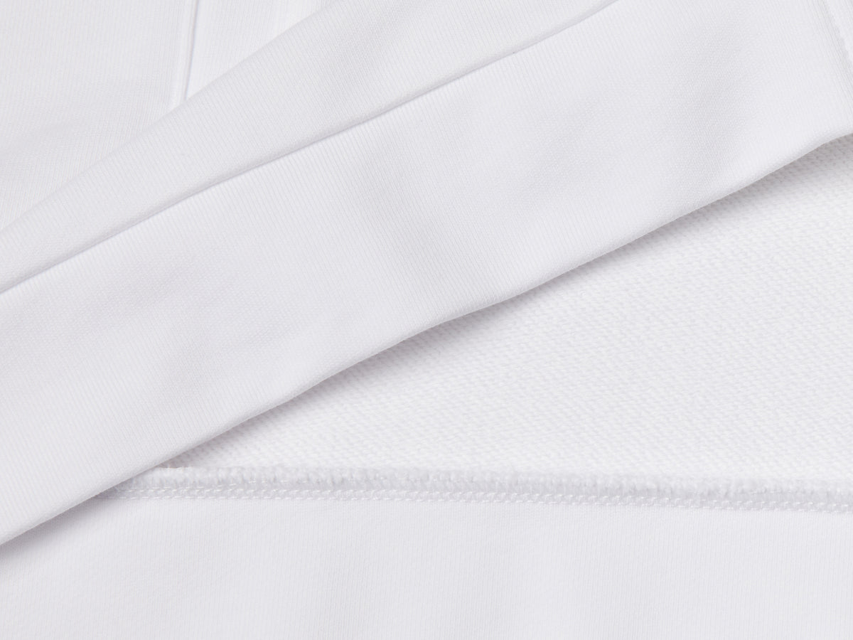 Felpa 100% cotone con zip e cappuccio