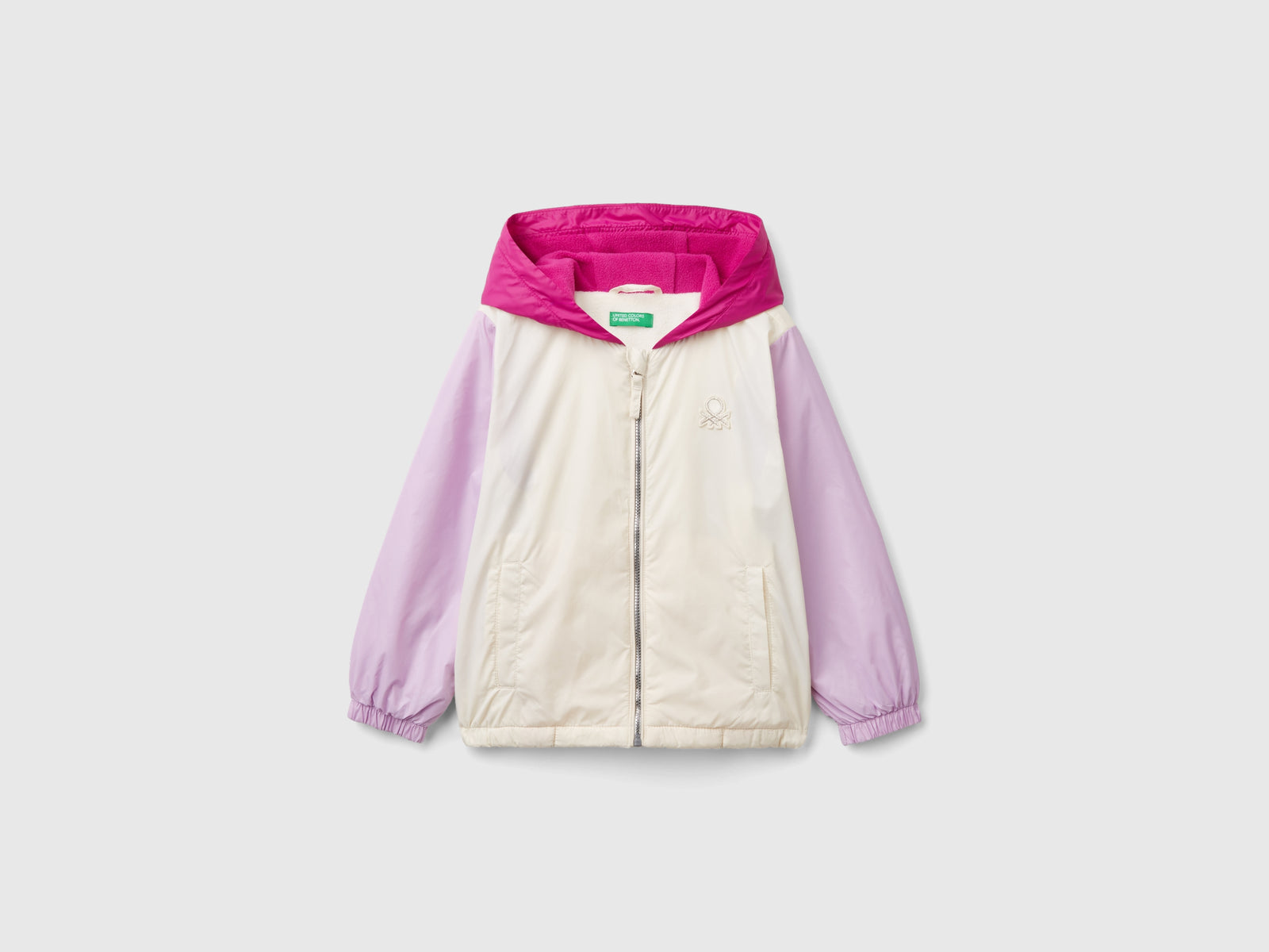 Giacca leggera "Rain Defender" da bimba multi-color | Benetton Outlet