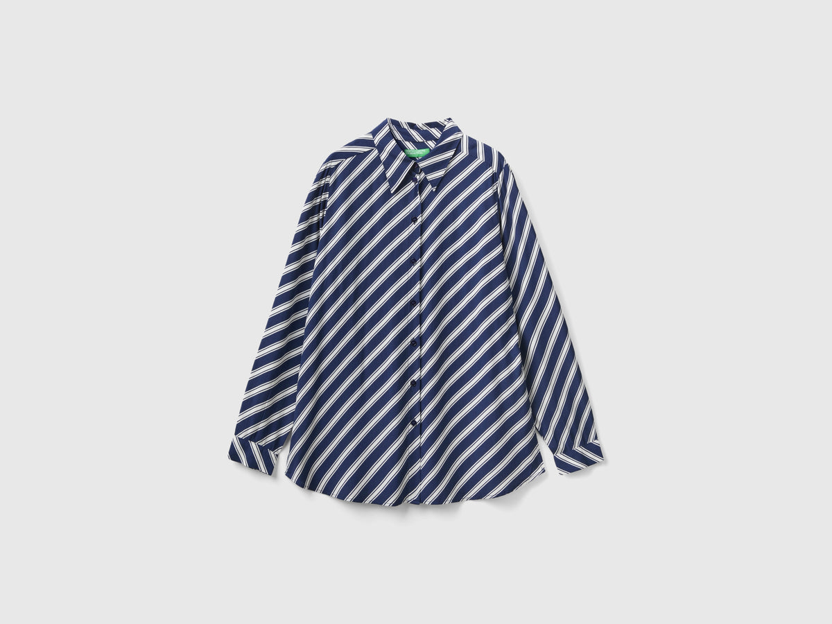 Camicia fantasia in viscosa