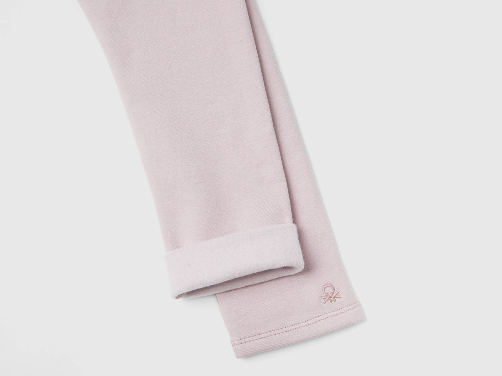 Caldi leggings felpati da bambina rosa 2 | Benetton Outlet
