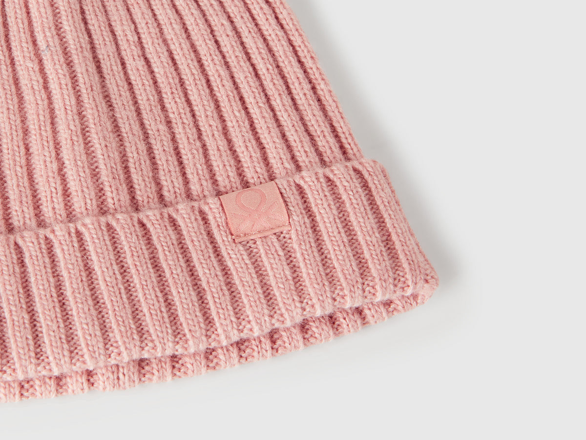 Cappellino in misto lana