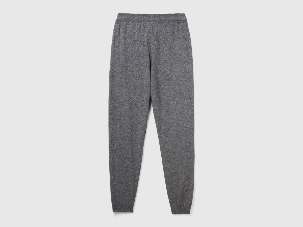 Pantalone sportivo misto cashmere