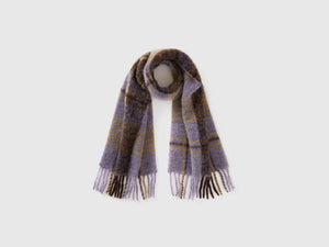 Sciarpa scozzese in misto lana e alpaca