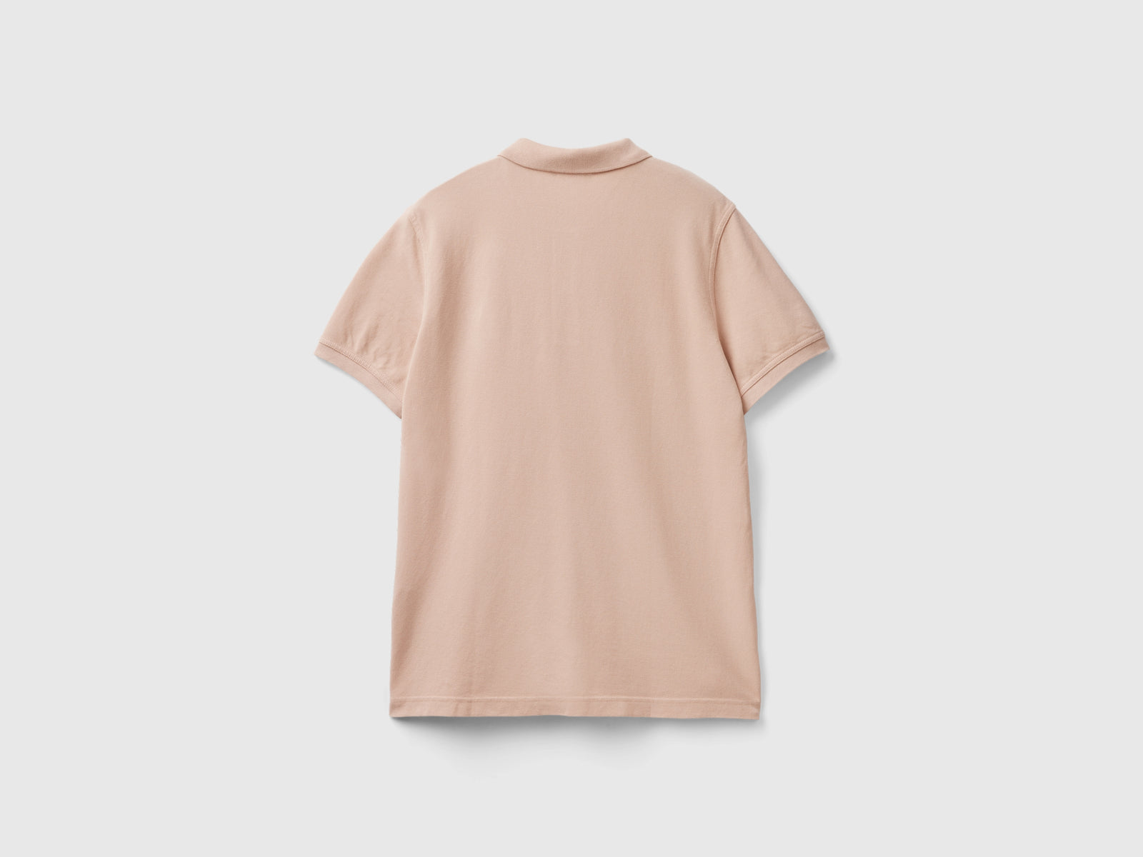 Polo regular fit da uomo rosa tenue 2 | Benetton Outlet