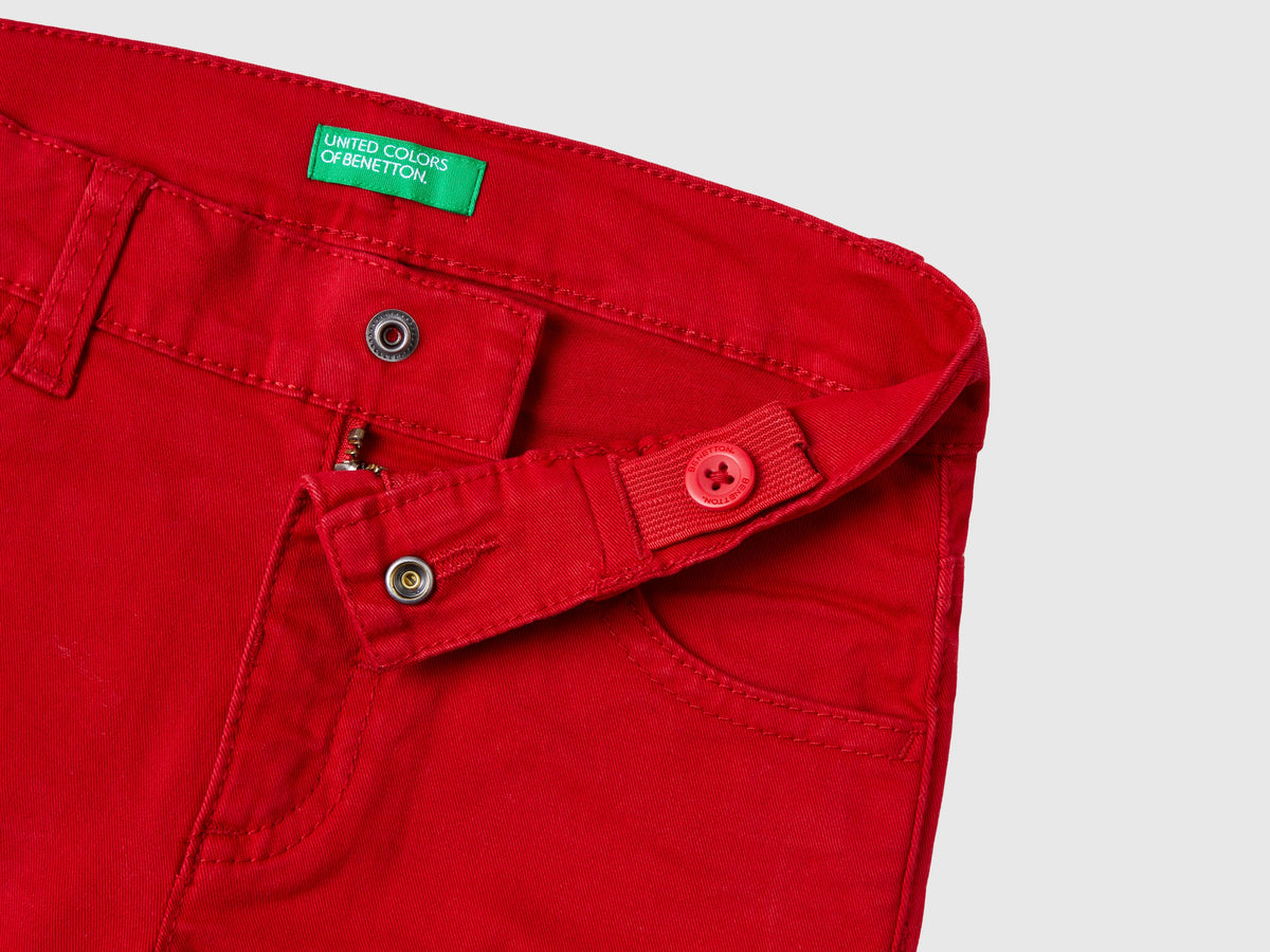 Pantaloni stretch cinque tasche