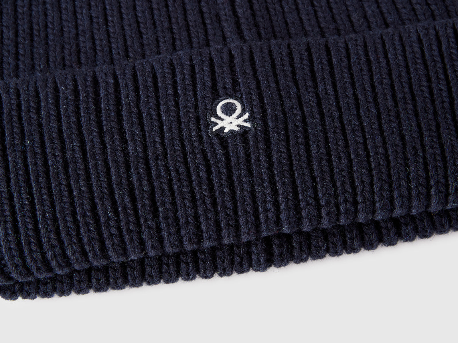 Cappello in misto lana da uomo blu scuro 3 | Benetton Outlet