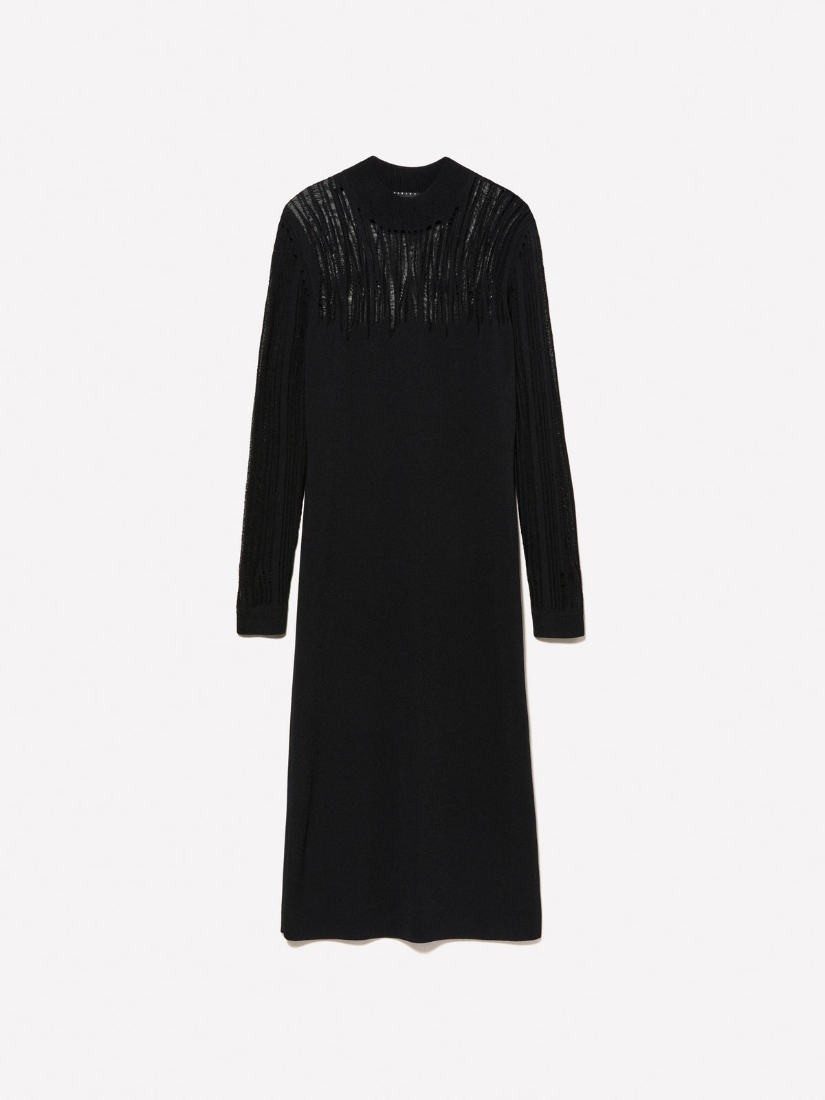 Vestito lungo in maglia