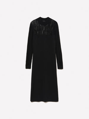 Vestito lungo in maglia